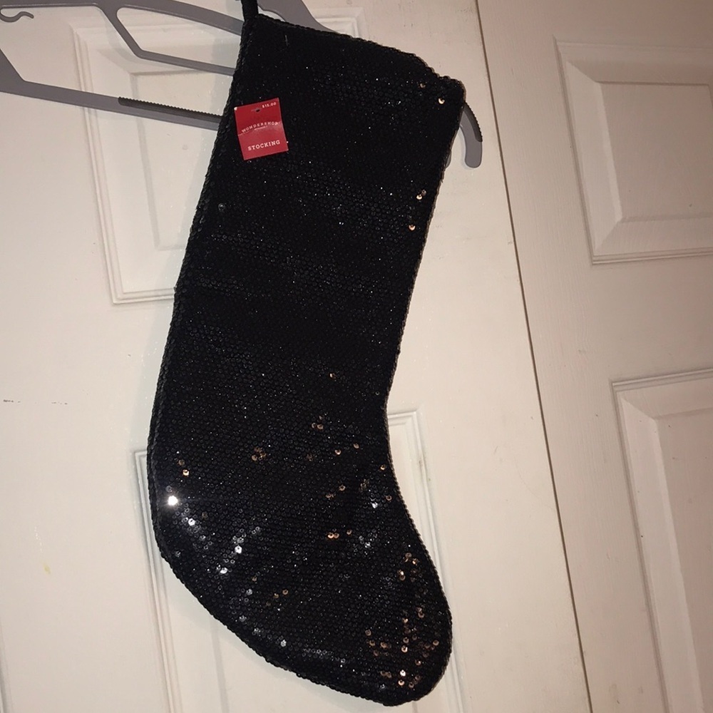 NWT Sequined Christmas Stocking